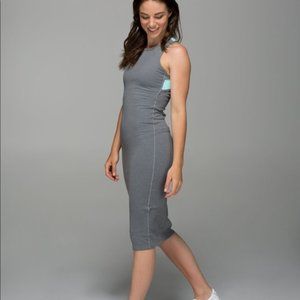 Lululemon Picnic Play Dress Heathered Slate / Tranquil Blue